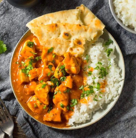 Poulet à l’indienne express avec riz Bokkitta