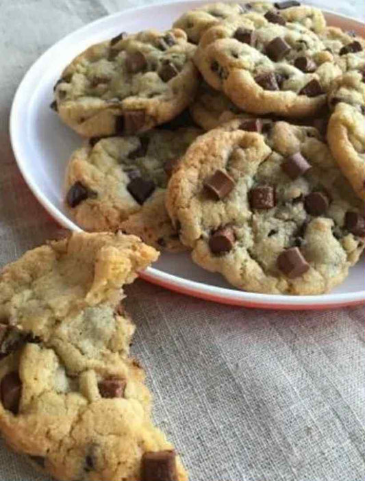 Biscuits aux brisures de chocolat